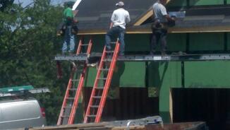 Roofing job in Southboro Ma Fall Protection Violations