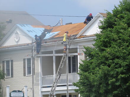 Ladder violation in Cape Cod Mass